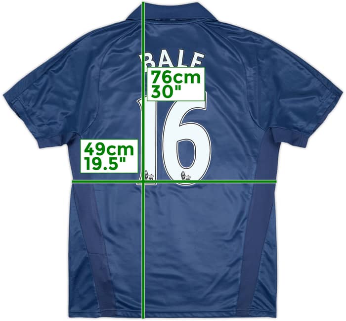 Camiseta de visitante del Tottenham 2007-08 Bale #16 - 6/10 - (M)