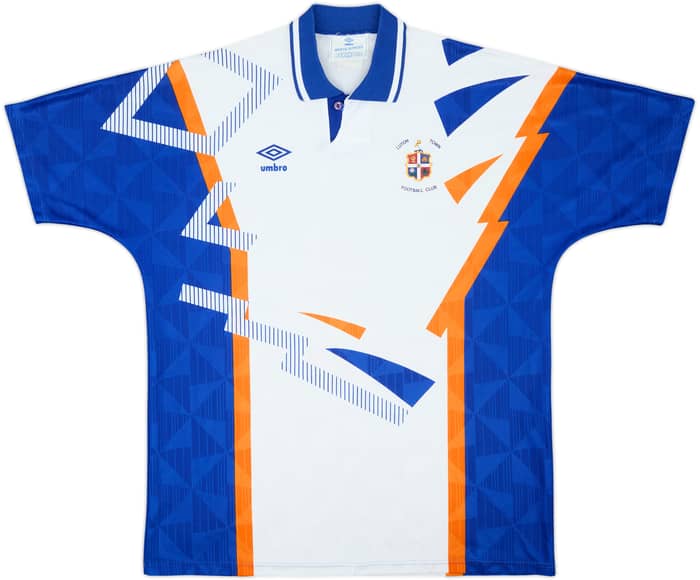 1991-92 Luton Town Home Shirt - 8/10 - (XL)