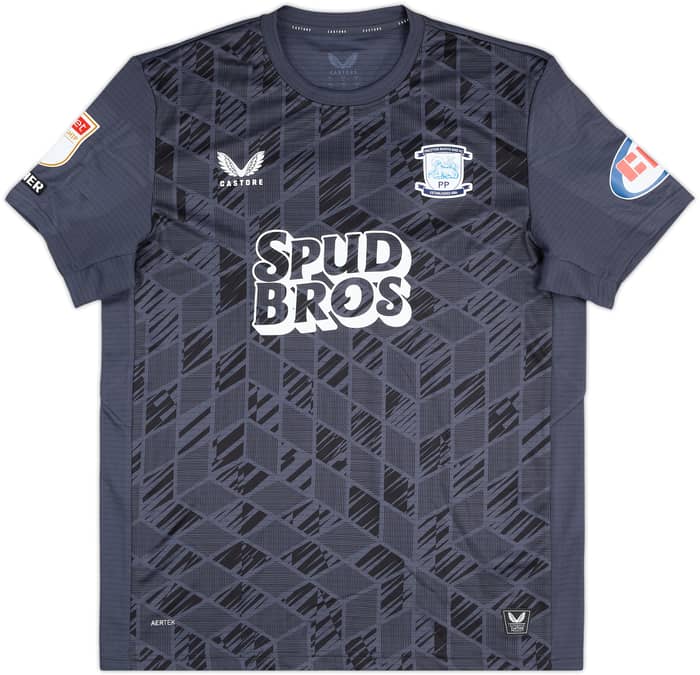 2025-26 Preston North End Match Issue GK Shirt Walton #12