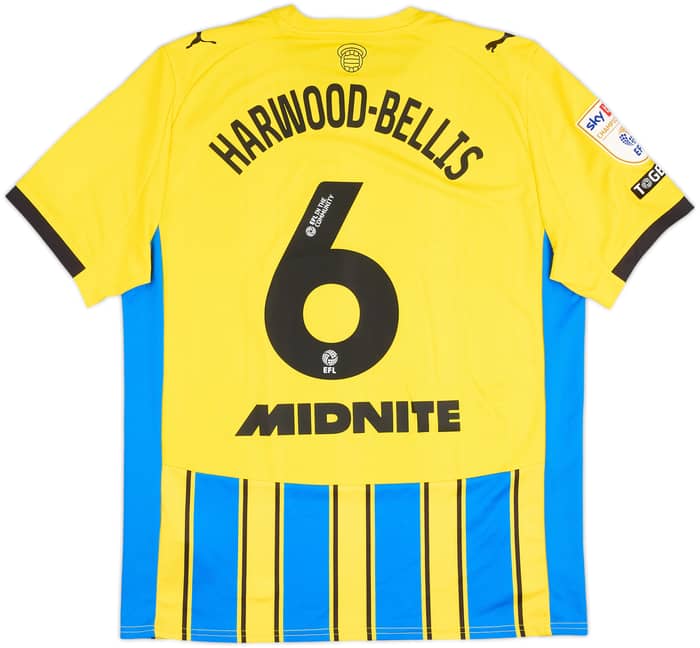 2025-26 Southampton Match Issue Away Shirt Harwood-Bellis #6