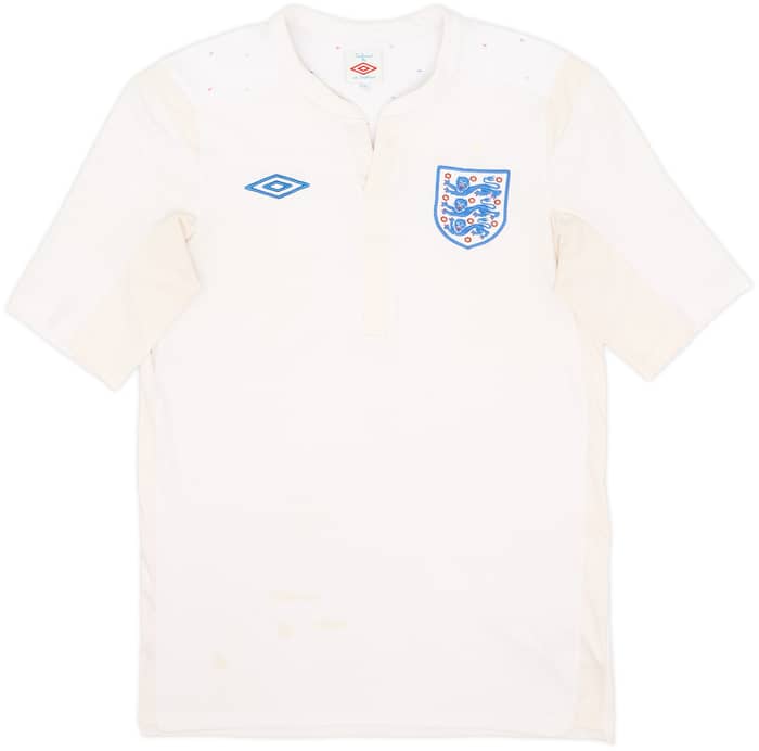2010-11 England Home Shirt - 4/10 - (S)