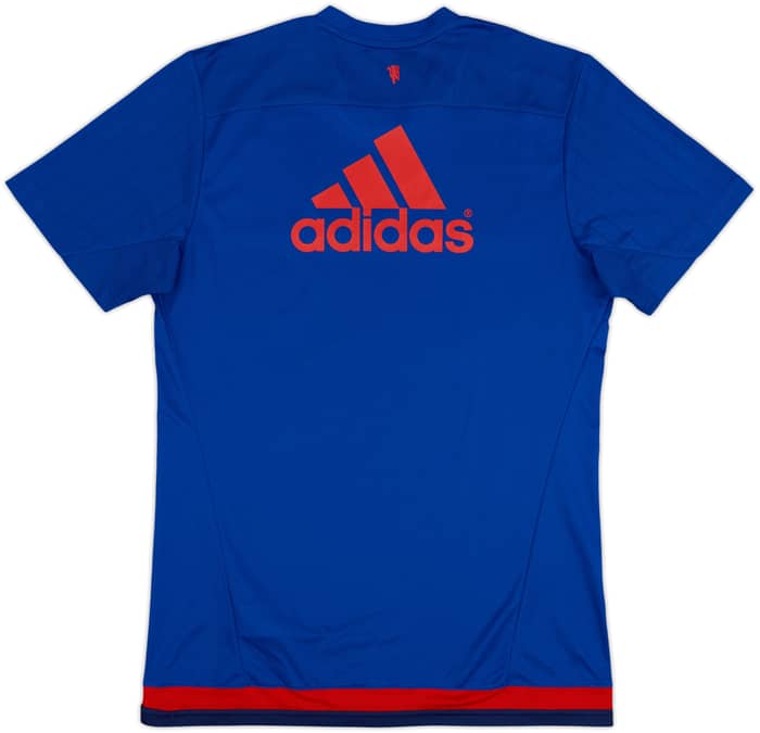 2015-16 Manchester United adizero Training Shirt - 9/10 - (M)