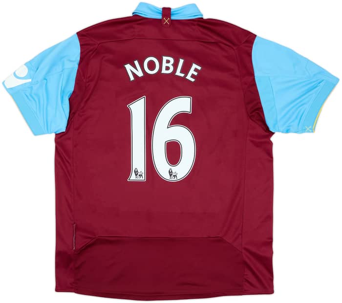 Camiseta de local del West Ham 2010-11 Noble #16 - 7/10 - (XL)