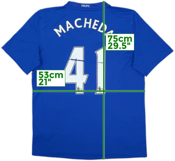 Camiseta de la tercera equipación del Manchester United 2008-09 Macheda #41 - 4/10 - (L)