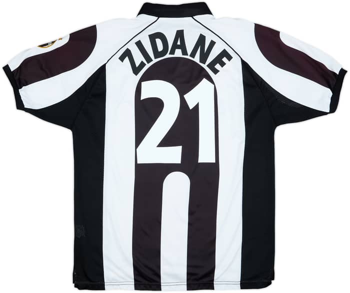 1997-98 Juventus Centenario Camiseta Local Zidane #21 - 6/10 - (XL)