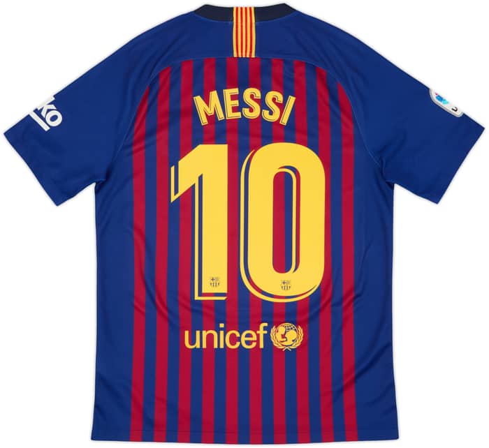 2018-19 Barcelona Local Camiseta Messi #10 - 8/10 - (M)