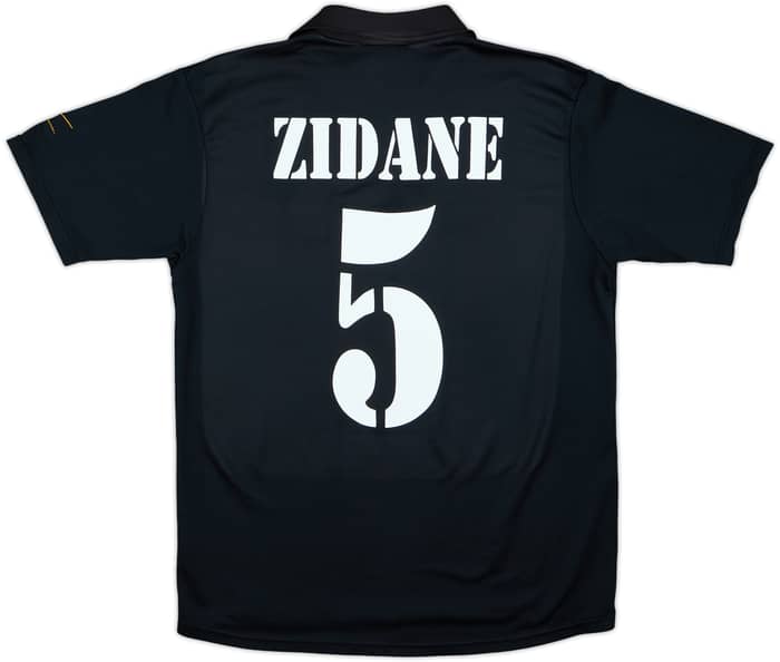 2001-02 Real Madrid Centenary Away Shirt Zidane #5 - 8/10 - (M)