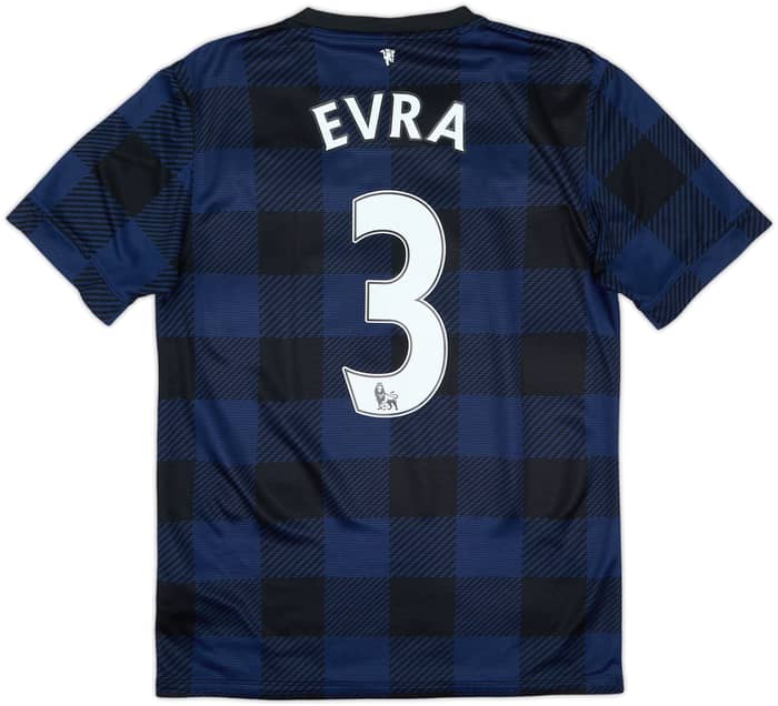 2013-14 Manchester United Away Shirt Evra #3 - 7/10 - (S)