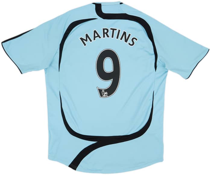 2007-08 Newcastle Away Shirt Martins #9 - 6/10 - (L)