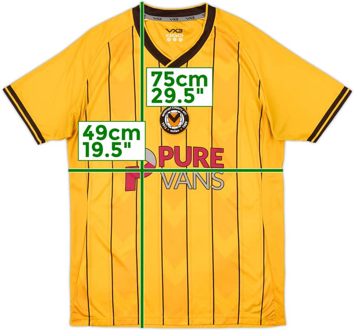 2023-24 Newport County Home Shirt - 8/10 - (M)