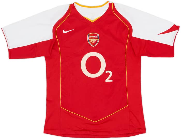 2004-05 Arsenal Home Shirt Henry #14 - 6/10 - (L)