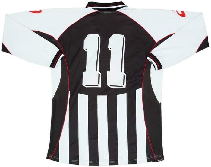 2001-03 Lokomotiv Plovdiv Home L/S Shirt #11 - 5/10 - (M)