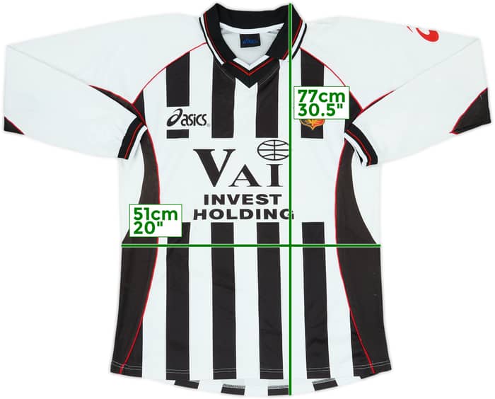 2001-03 Lokomotiv Plovdiv Home L/S Shirt #11 - 5/10 - (M)