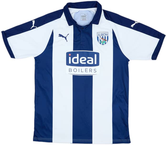 2018-19 West Brom Home Shirt Barry #18 - 7/10 - (L)