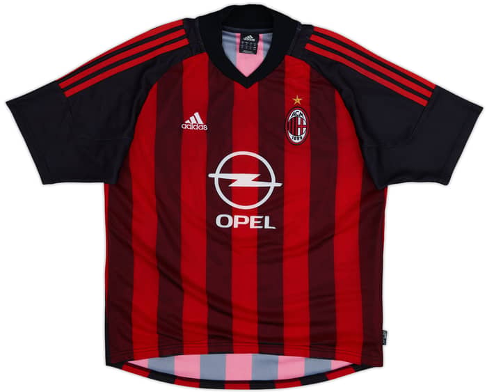 2002-03 AC Milan Home Shirt Shevchenko #7 - 6/10 - (M)