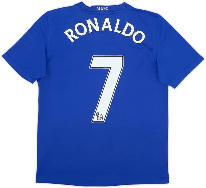 2008-09 Manchester United Third Shirt Ronaldo #7 - 6/10 - (L.Boys)
