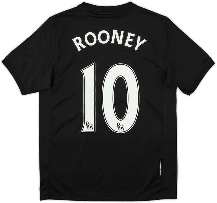 2009-10 Manchester United Away Shirt Rooney #10 - 9/10 - (L.Boys)