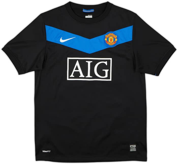 2009-10 Manchester United Away Shirt Rooney #10 - 9/10 - (L.Boys)