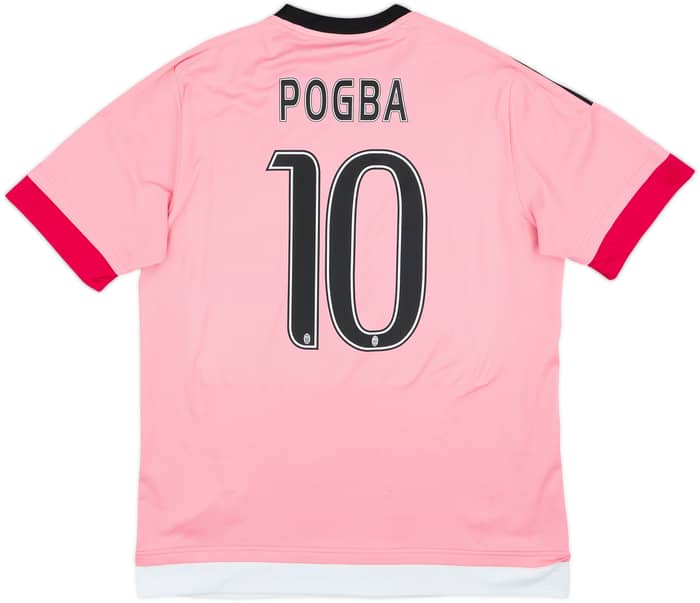 2015-16 Juventus Away Shirt Pogba #10 - 8/10 - (L)