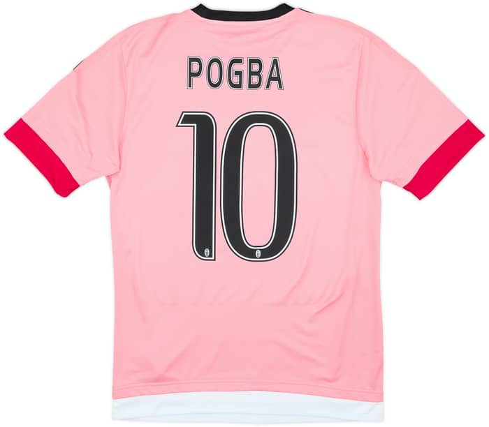 2015-16 Juventus Away Shirt Pogba #10 - 10/10 - (S)