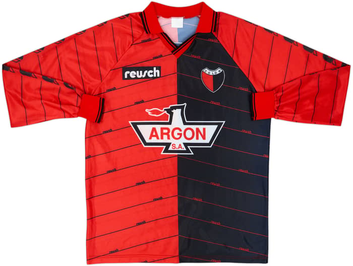 1993-94 Colon de Santa Fe Away L/S Shirt - 8/10 - (L)