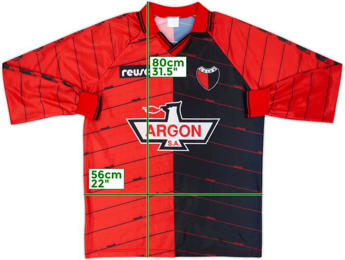 1993-94 Colon de Santa Fe Away L/S Shirt - 8/10 - (L)