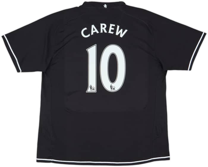 2007-08 Aston Villa Third Shirt Carew #10 - 8/10 - (XL)