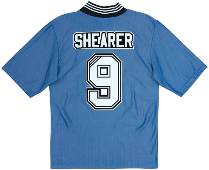 1996-97 Newcastle Away Shirt Shearer #9 - 6/10 - (S)