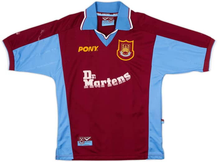 Camiseta de local del West Ham 1998-99 - 6/10 - (L.Niños)