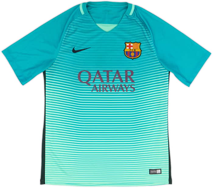 2016-17 Barcelona Tercera Camiseta Messi #10 - 8/10 - (M)