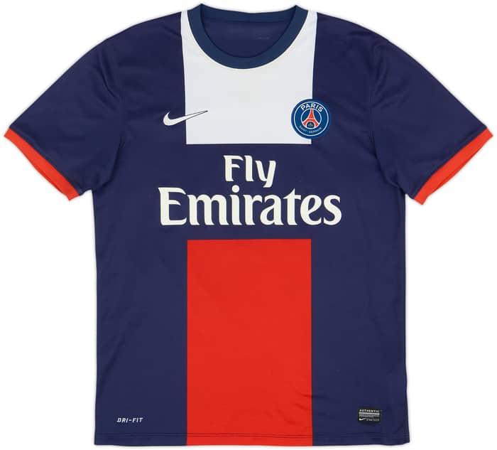 2013-14 Paris Saint-Germain Home Shirt Ibrahimovic #10 - 6/10 - (M)