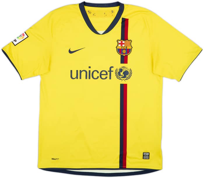 Camiseta de visitante del Barcelona 2008-10 Ibrahimovic #9 - 7/10 - (M)