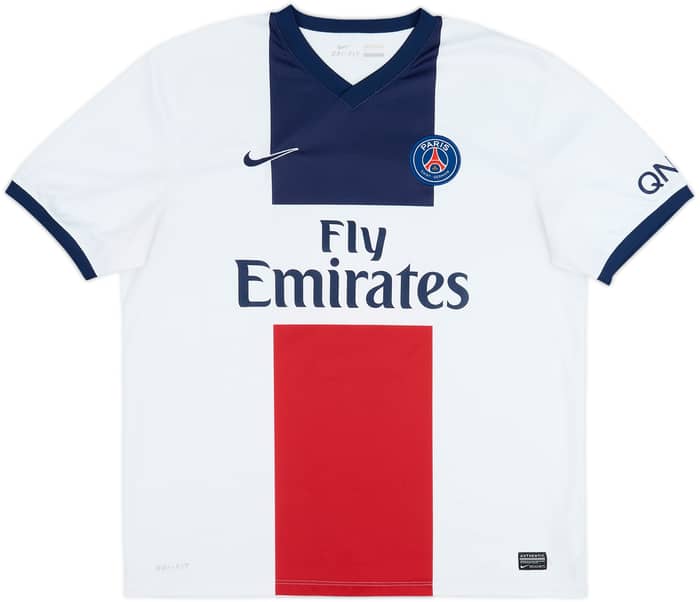 2013-14 Paris Saint-Germain Away Shirt Cavani #9 - 8/10 - (XL)