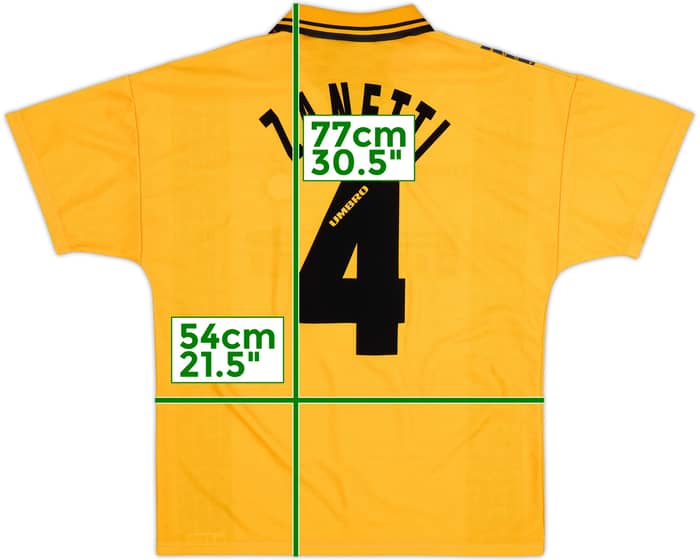 1996-97 Inter Milan Third Shirt Zanetti #4 - 9/10 - (M)