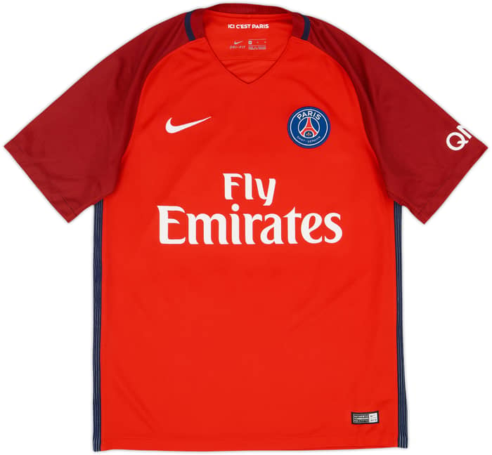 2016-17 Paris Saint-Germain Away Shirt Cavani #9 - 8/10 - (M)