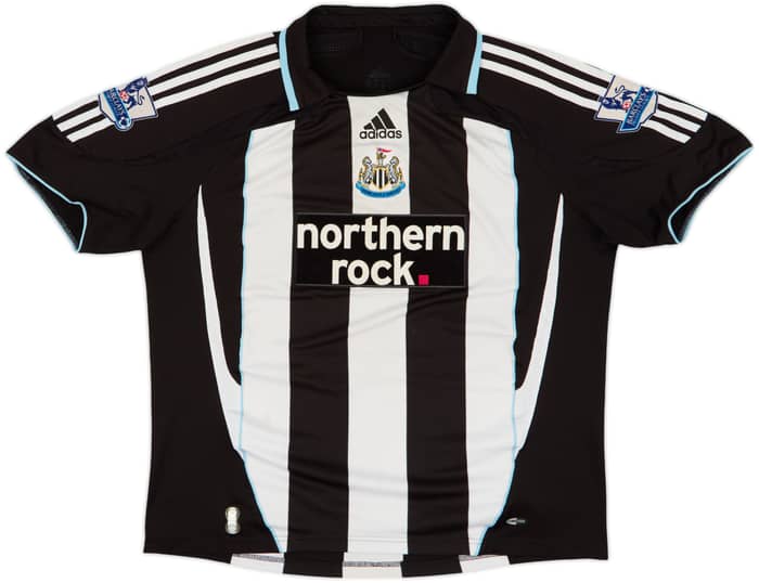 2007-09 Newcastle Home Shirt Jonas #18 - 6/10 - (L)