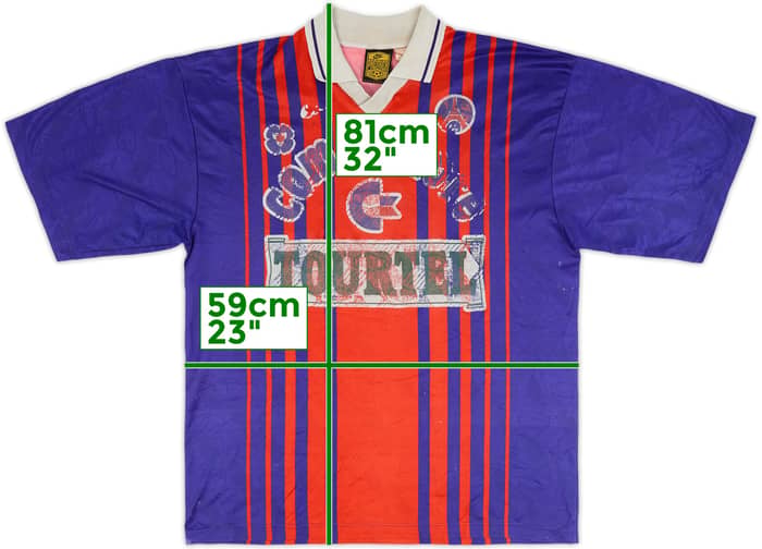 1993-94 Paris Saint-Germain Home Shirt #19 - 3/10 - (L)