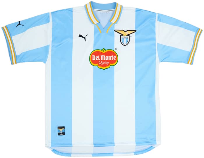 1999-00 Lazio European Home Shirt Nesta #13 - 8/10 - (XXL)