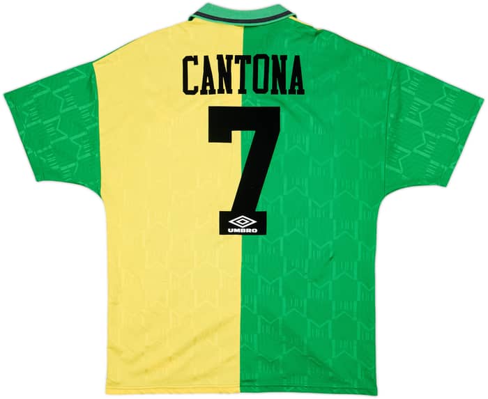 1992-94 Manchester United Third Shirt Cantona #7 - 8/10 - (L)