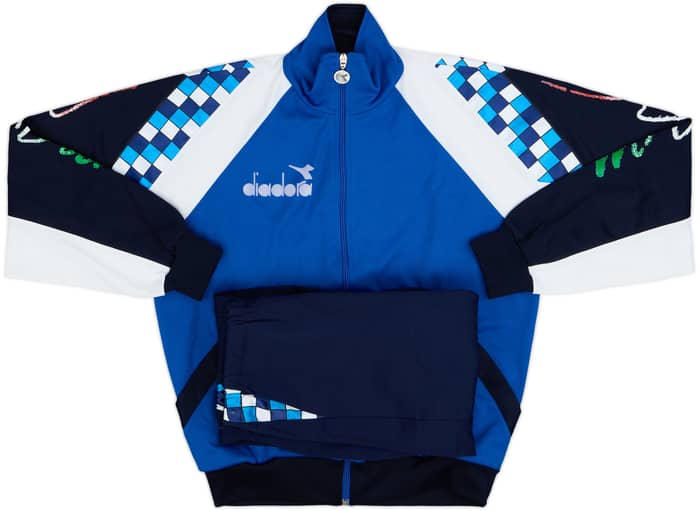 1990 Italy Diadora Full Tracksuit - 8/10 - (L)
