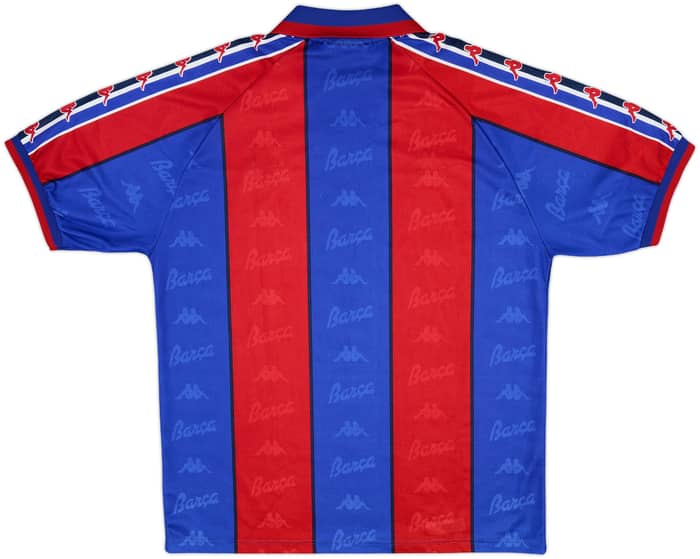 1995-97 Barcelona Home Shirt - 9/10 - (L)