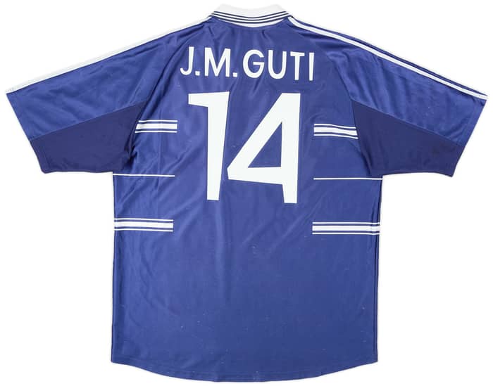1998-99 Real Madrid Away Shirt J.M.Guti #14 - 5/10 - (XL)