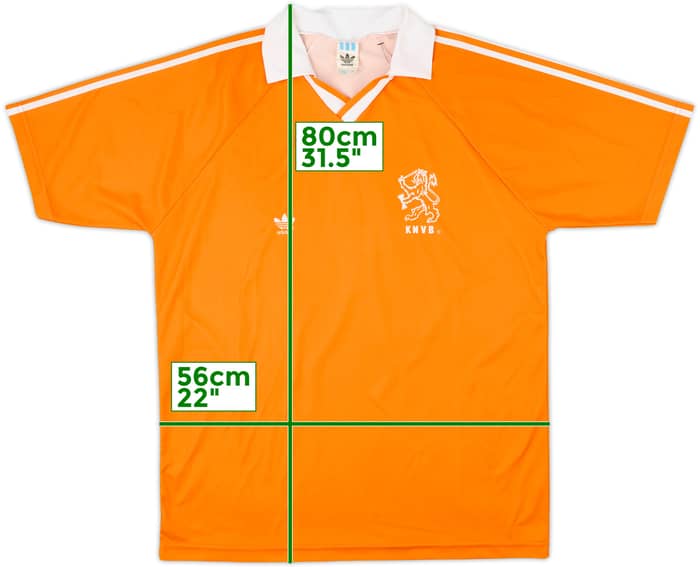 1990-92 Netherlands Home Shirt #4 - 9/10 - (XL)