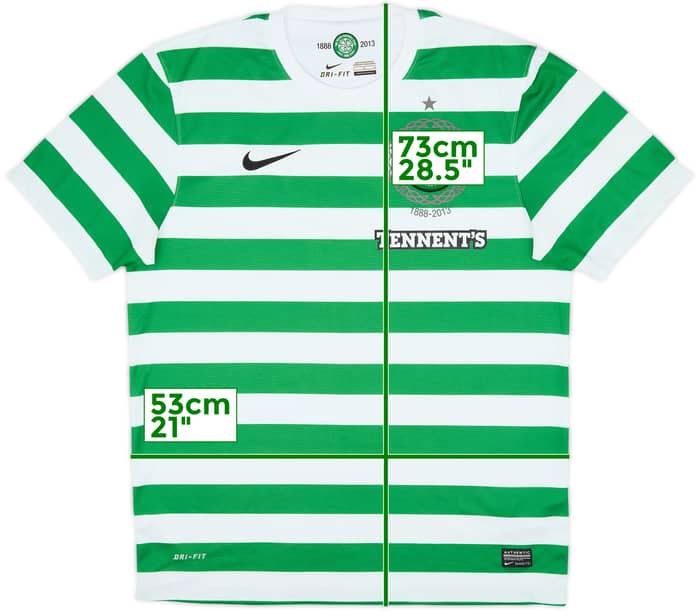 2012-13 Celtic '125th Anniversary' Home Shirt - 7/10 - (L)