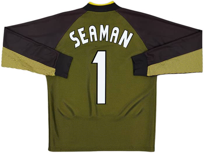1998-99 England GK Shirt Seaman #1 - 8/10 - (Y)