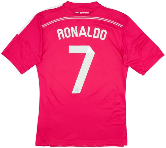 Camiseta de visitante del Real Madrid 2014-15 Ronaldo #7 (M)