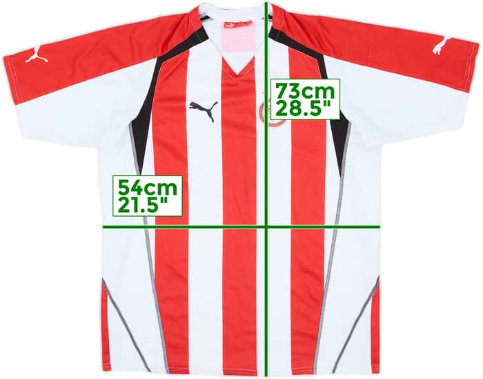 2005-06 Olympiakos Home Shirt - 6/10 - (XL)
