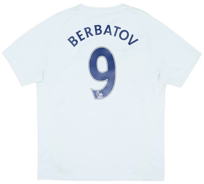 2007-08 Tottenham Home Shirt Berbatov #9 - 7/10 - (L)