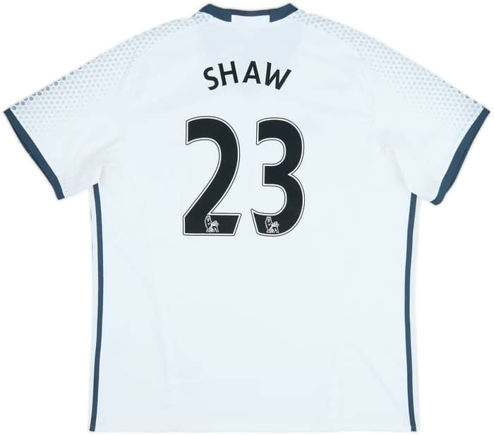 2016-17 Manchester United Third Shirt Shaw #23 - 9/10 - (XXL)