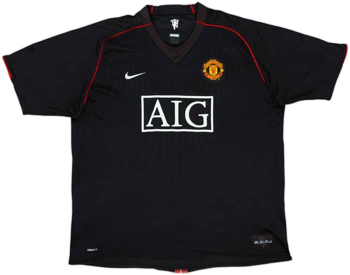 2007-08 Manchester United Away Shirt Nani #17 - 7/10 - (XXL)
